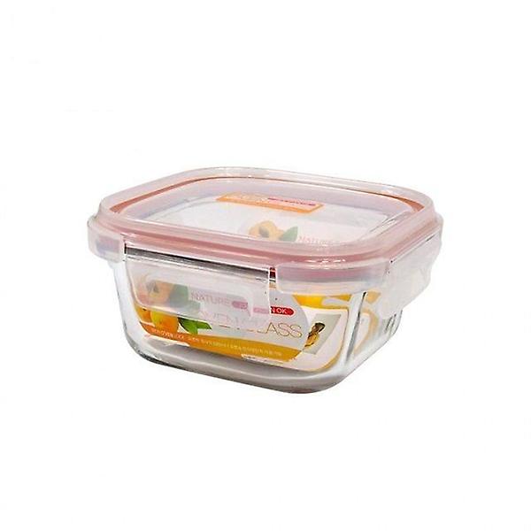  오븐 글라스 정사각 520ml 밀폐 내열유리 전자레인지