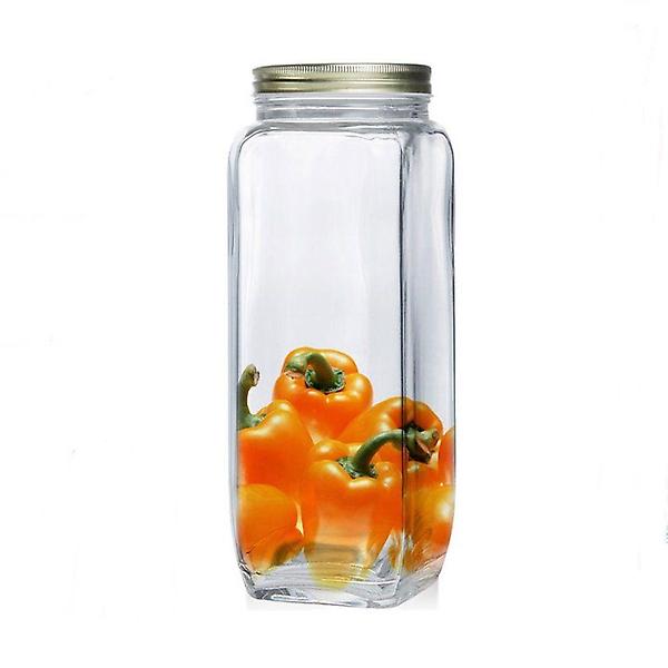  유리 사각용기 4호 2000ml