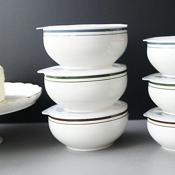  라인컬러 도자기 밀폐 찬통 대 1P 이유식 반찬 보관