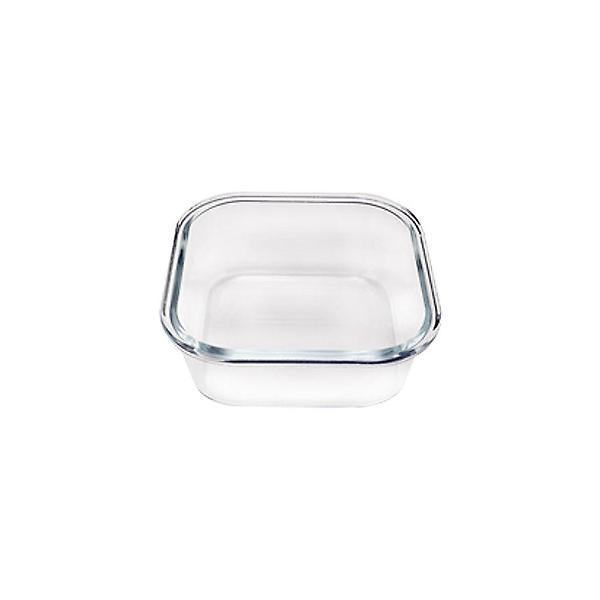  슈와츠코리아 유리 나눔 반찬통 정사각 1칸 530ml