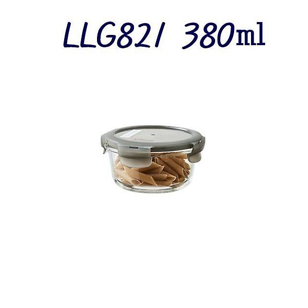  락앤락 내열 유리밀폐용기 오븐용기원형 380ml LLG821