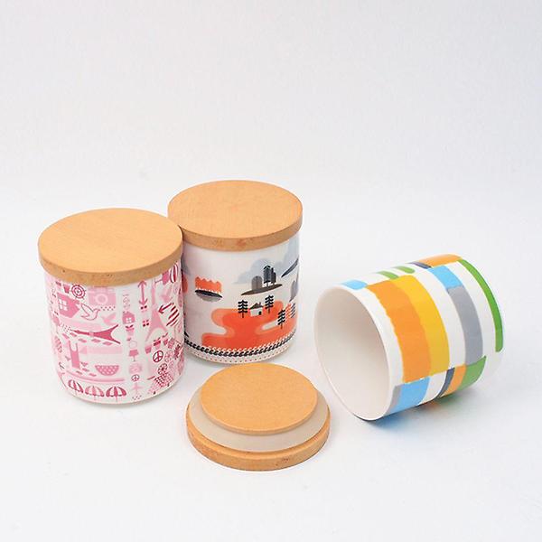  Room et 세라믹 푸드자 양념통 저장병 밀폐용기