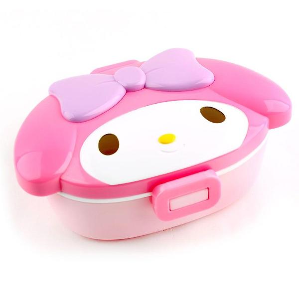  마이멜로디 페이스 1단 캐릭터 입체 컴팩트 도시락