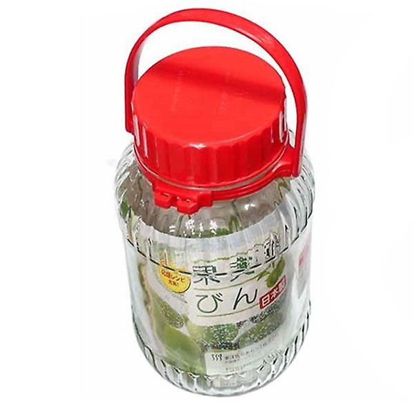  사사끼 담금주병 과실주병 과일청 술병 담금주통 4L