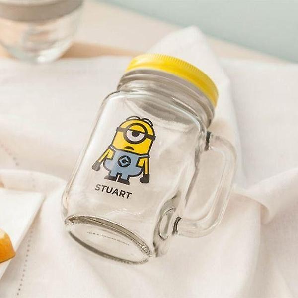 스튜어트 유리병 450ML 과일청 드링킹자 잼