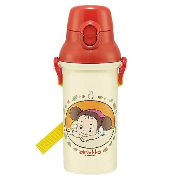  토토로 메이 원터치 어깨끈물병 480ml 항균+ 물통