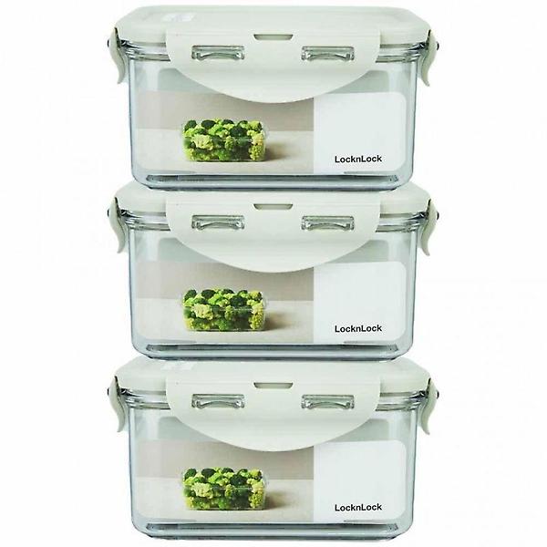  (국산) 안전 반찬 밀폐용기 3개