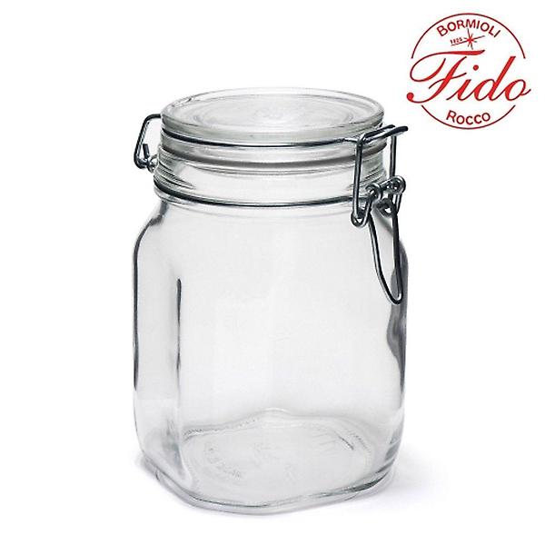  이탈리아 보르미올리 밀폐유리병 1000ml 고리압축형