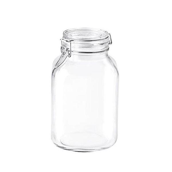  보르미올리 유리병 압축 밀폐용기 과일청병 2000ml