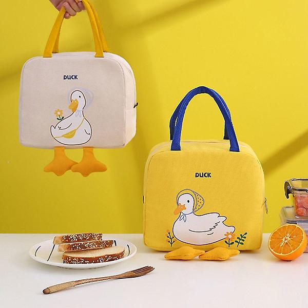  오리 보냉백 도시락 가방 보온 보냉 유치원 직장인 피