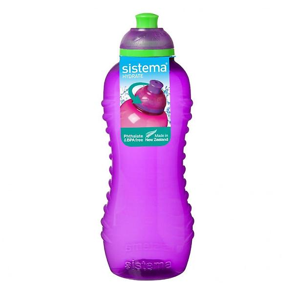  퍼플 460ml 스포츠 물병 트위스트
