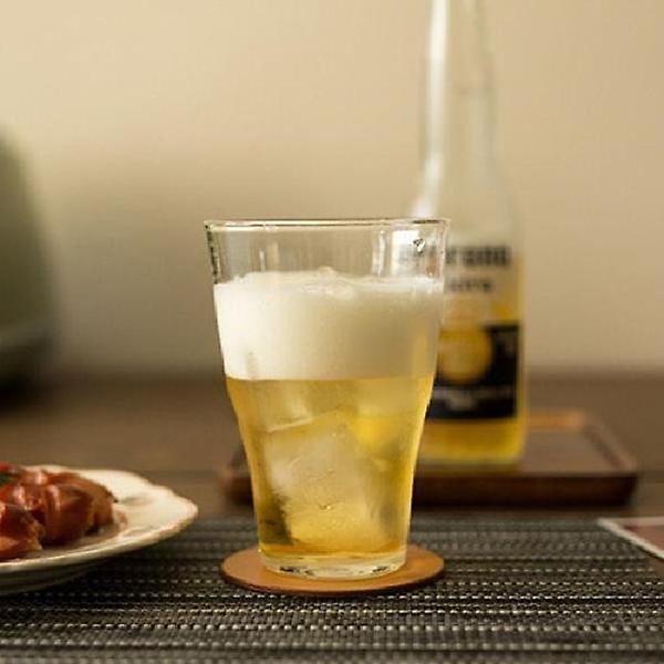  유리컵 카페유리컵 내열 웨이브 강화 내열유리컵 440m