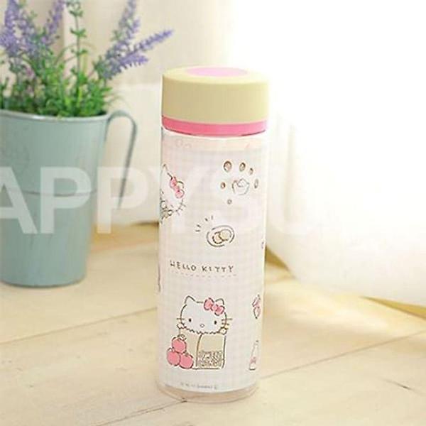  헬로키티 물병 텀블러 플라스틱 물통 보틀 체크 400ml