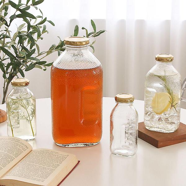  유리 물병 오렌지주스 보리차 가정 식당 카페 다용도