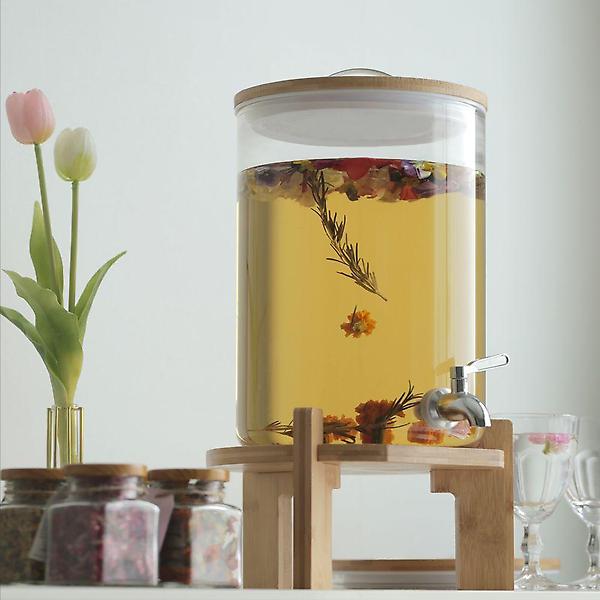  내열유리 음료 호텔사용 카페디스펜서 물디스펜서 디