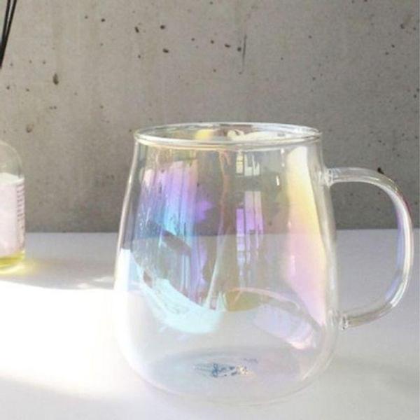  머그컵 내열유리 유리컵 머그잔 550ml 오로라 물컵