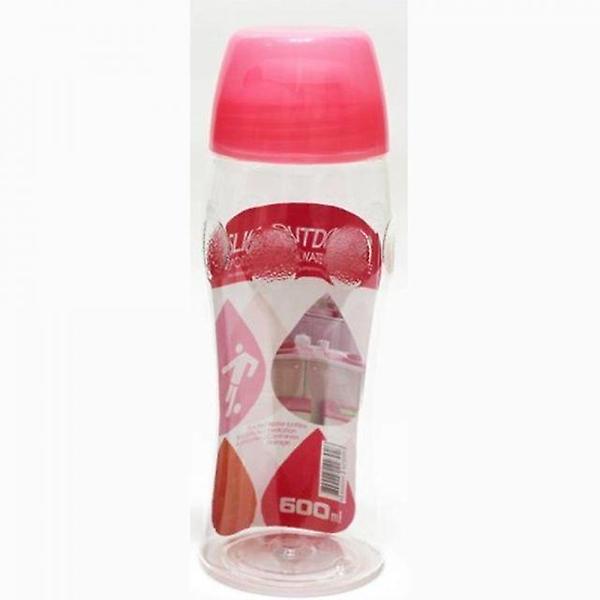  휴대용 뚜껑물병 600ml-색상랜덤 휴대용물병 물통