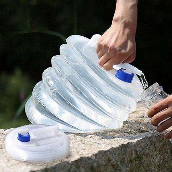  자바라물통 캠핑물통 식수통 접이식물통 생수통 5L