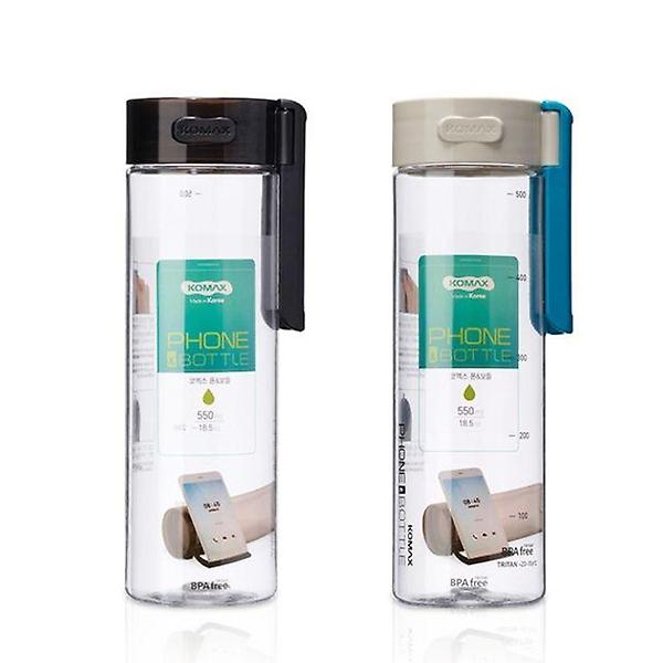  휴대폰거치 물병 550ml 피크닉 등산물병 휴대용 보틀
