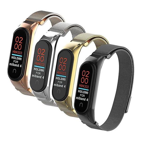  하푼 샤오미 미밴드6 메탈 마그네틱 메쉬 스트랩