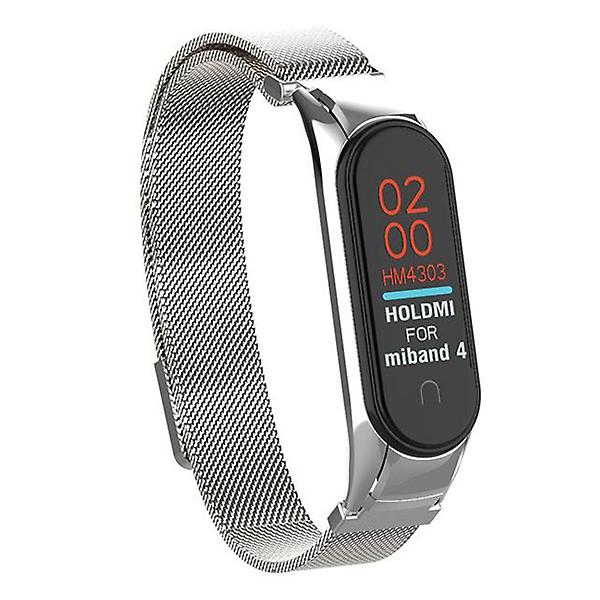  하푼 샤오미 미밴드6 메탈 마그네틱 메쉬 스트랩
