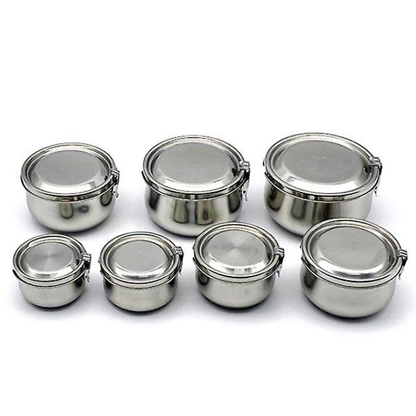  원터치 스텐 반찬통 밀폐용기 냉장고 찬통 7호 1800ml