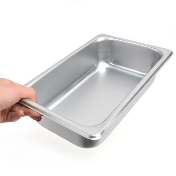  식당 김치 양념 보관 스텐밧드 1/4호 4in(뚜껑포함)