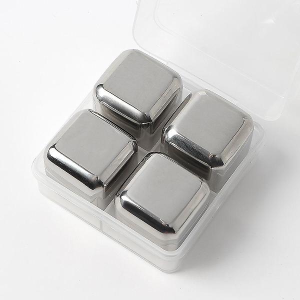  사각 아이스큐브 4p 녹지않는 얼음 안녹는 아이스볼