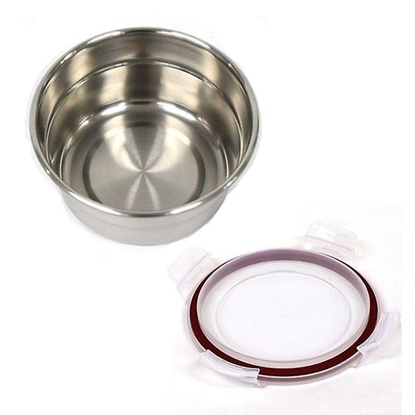  스텐 6호 반찬통 밀폐 용기 원형