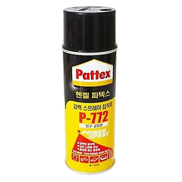  파텍스 스프레이 접착제 P772 1p 본드 강력접착제 순간접착제 강력본드 초강력접착제