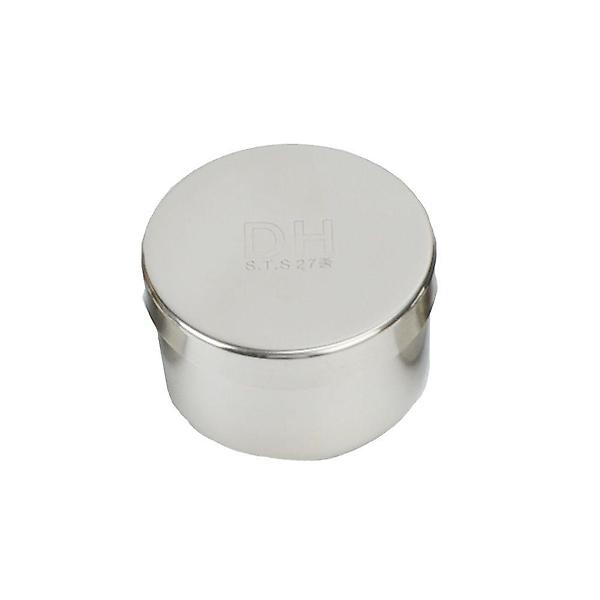  용기 스텐 80mm 보존식 원형