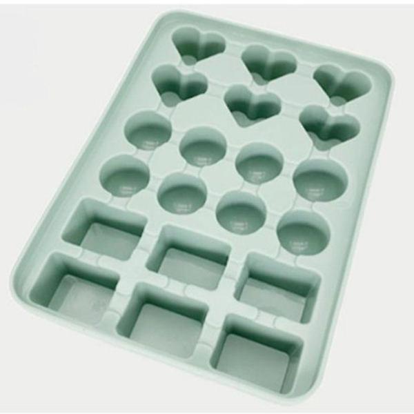  얼음틀 실리콘 아이스 트레이 얼음 메이커 큐브 20구