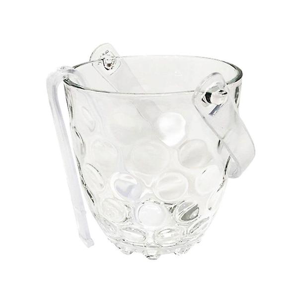  글래스버킷(도트) 유리아이스버킷 얼음바구니