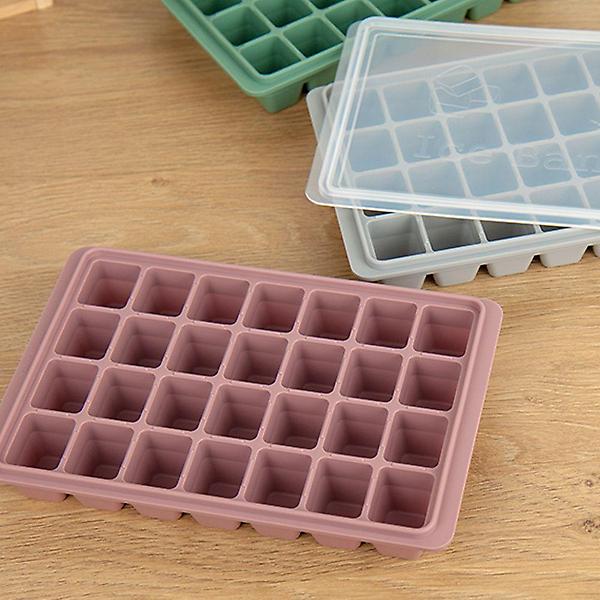  아이스 트레이 실리콘 얼음 몰드 다진 마늘 보관 용기
