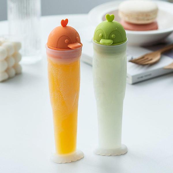  국산 실리콘 아이스크림틀 몰드 얼음틀 메이커 펭귄