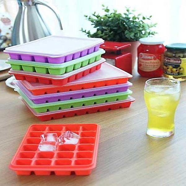  잘 빠지는 컬러풀 실리콘 아이스트레이 24/40