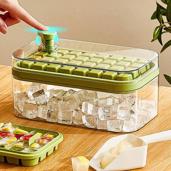  64구 원터치 버튼형/냉장고 아이스트레이 얼음틀 보관