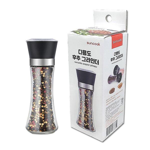  썬쿡 다용도 통후추 그라인더 페퍼밀 1+1