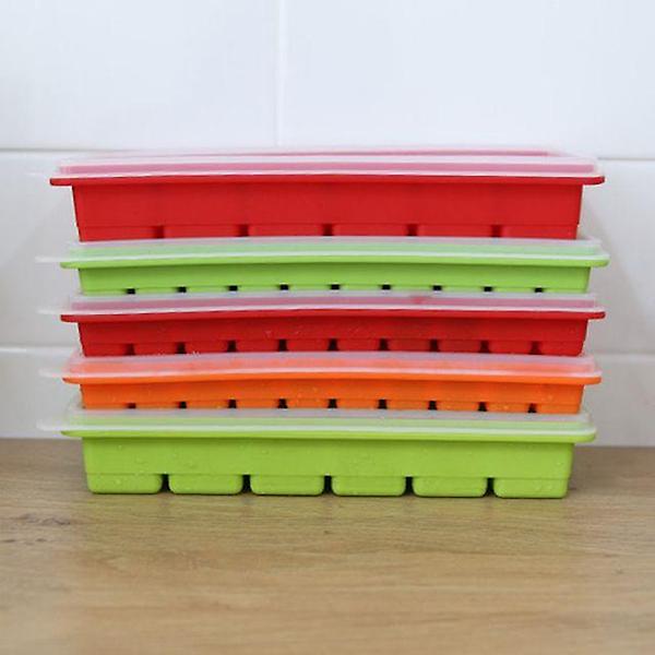  여름 홈카페 국내생산 스틱형 실리콘 얼음트레이 10홀