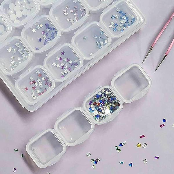  28구 분리형 투명 케이스 소품보관함 소품케이스