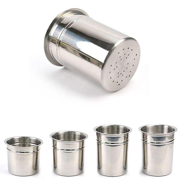  물빠짐 타공 스텐 집게통 수저통 14x14.5cm 15호