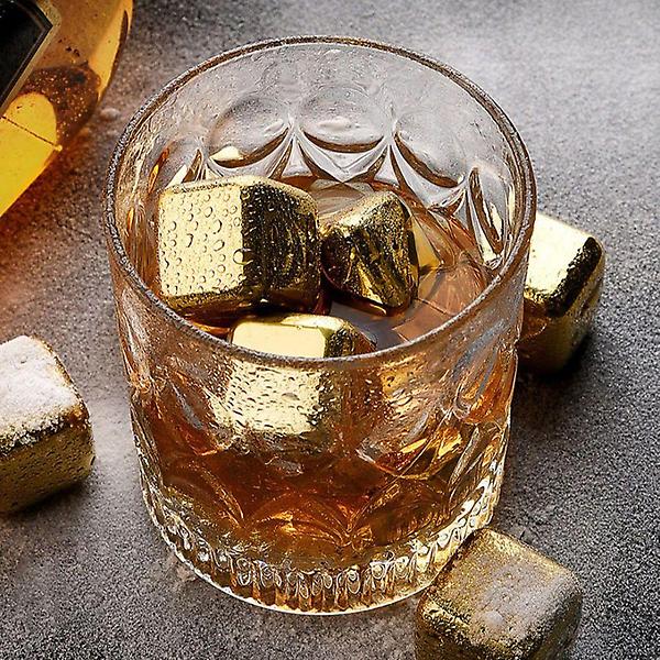  녹지않는 사각얼음 아이스큐브 4p세트 스텐얼음