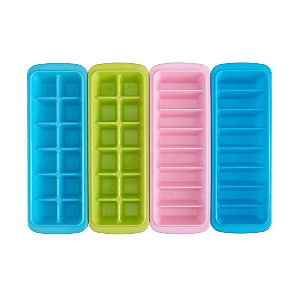  스내지 뚜껑 사각 얼음틀(사각 직사각 택1)(10개)