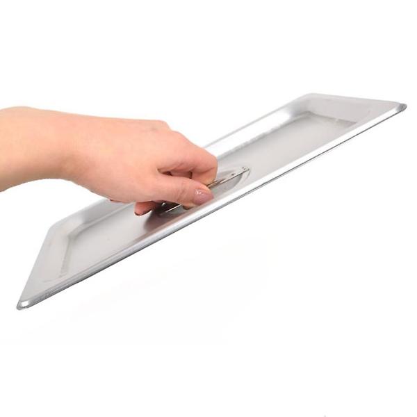  업소용 스텐 타공 밧드 커버 뚜껑(노치-타공) 1/2호