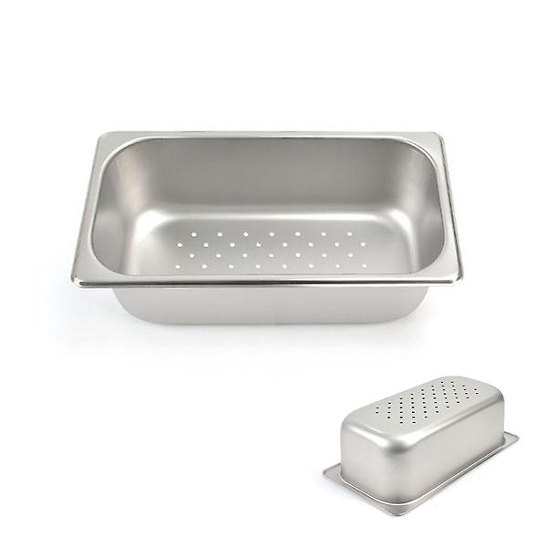  업소용 6형 1/3 스텐 타공밧드(뚜껑별도)