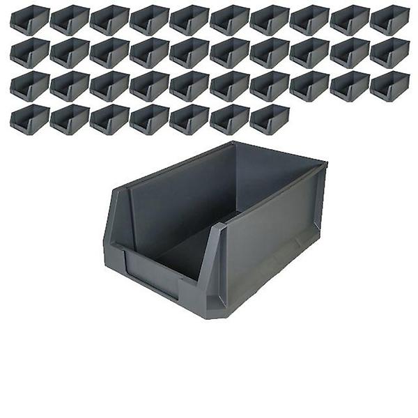  340 X 210 X 155 회색 플라스틱 부품상자 X 38개입