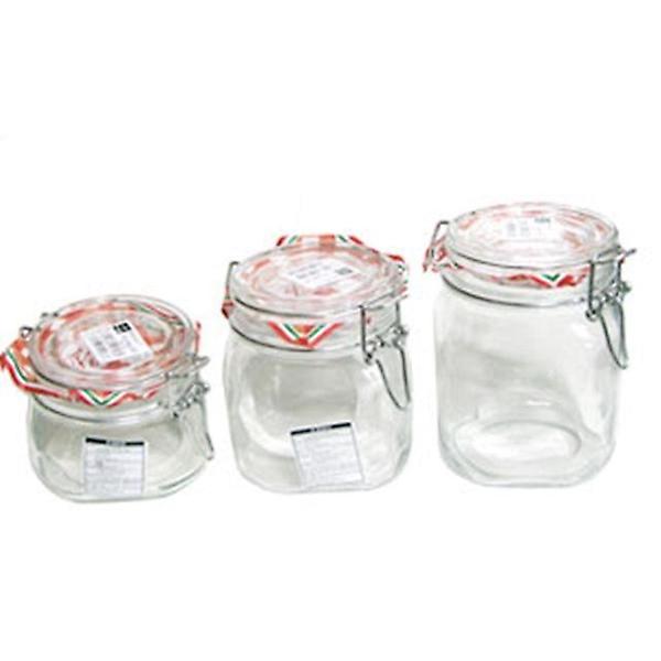  보르미올리 유리병 밀폐 용기 캐니스터 보관통 500ml