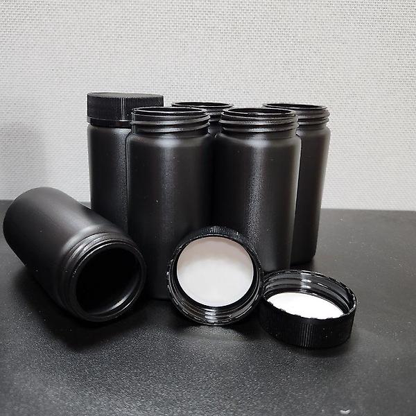  블랙 스크류 딸깍 보관 용기 120ml 160ml (10개)