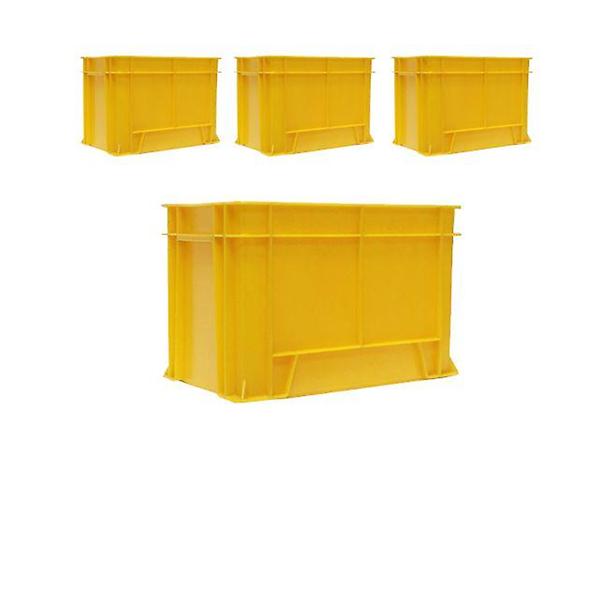  445 X 274 X 300 노란색 플라스틱 공구상자 X 4개입