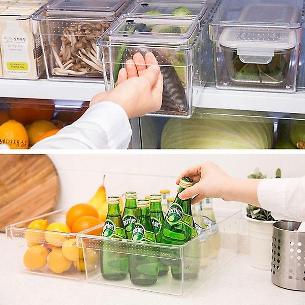  냉장고정리 투명 멀티트레이 냉장고수납 주방정리용기